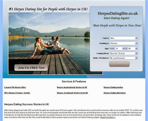 dating site for herpes uk